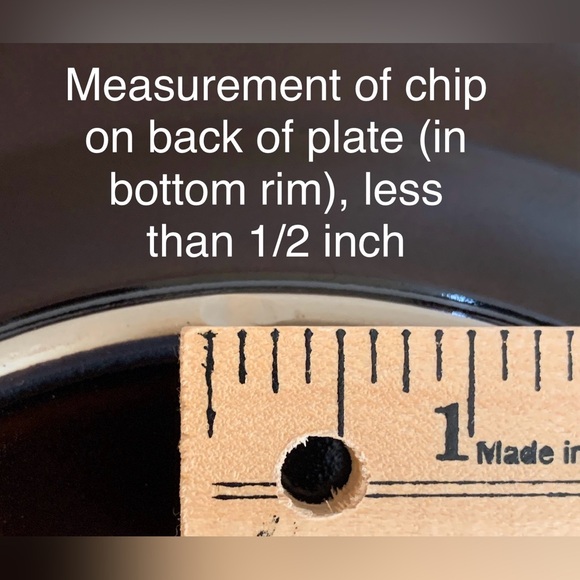 Hand-Painted, Hand-Crafted Tabletops Gallery “Bryan” Plate - Picture 11 of 15